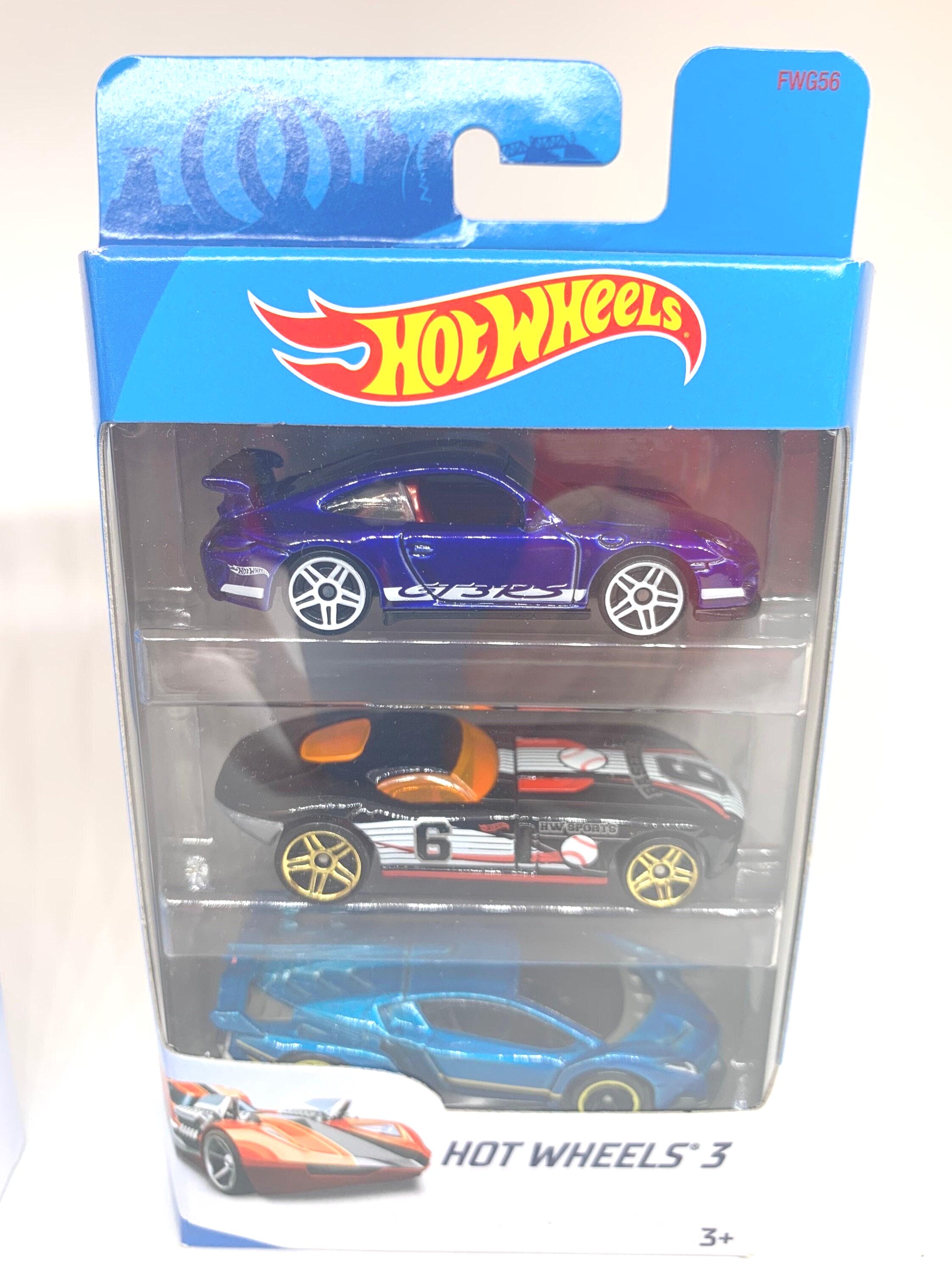 ホットウィール ポルシェ 3台セット ホットウィール 3台セット：ポルシェ、ランボルギーニ、ホンダCRX ダイ
