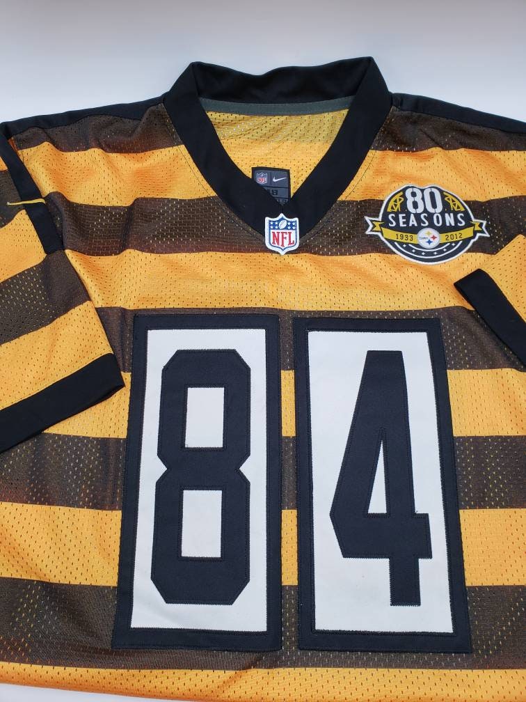Pittsburgh Steelers Nike #84 Antonio Brown Authentic Home Jersey