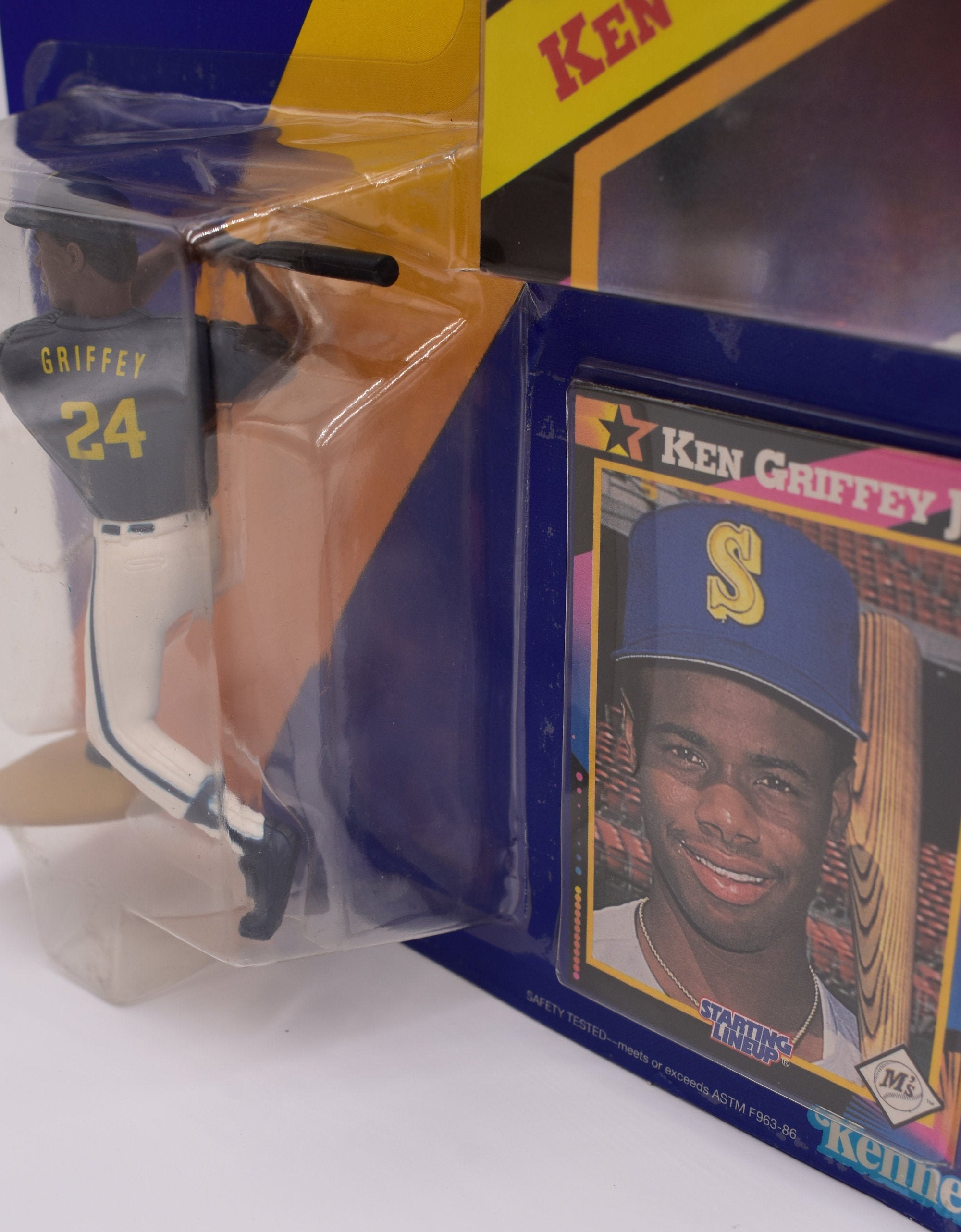 Ken Griffey Jr Seattle Mariners Blue Starting Lineup Perfect
