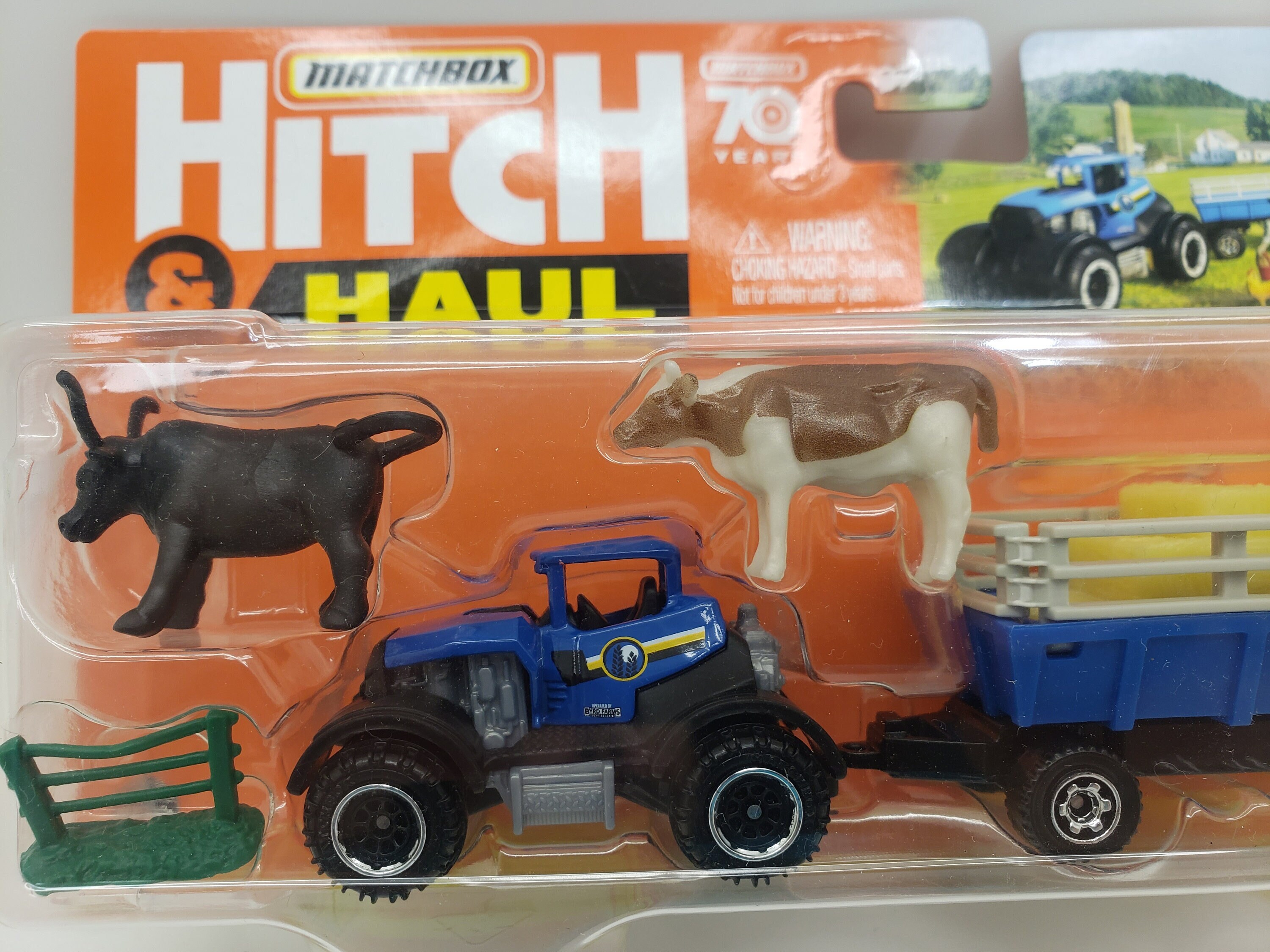 Matchbox Dirtstroyer: MBX Farm Trailer Hitch and Haul Set - Etsy