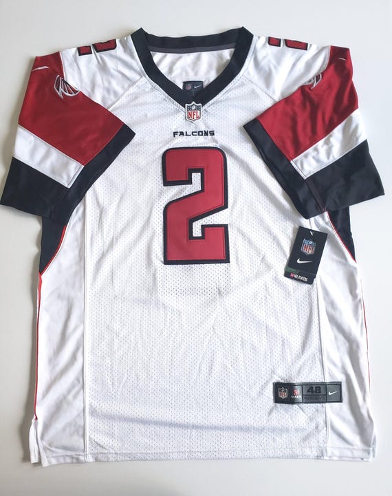 Vintage Atlanta Falcons Jersey Adult Size 48 White Matt Ryan #2