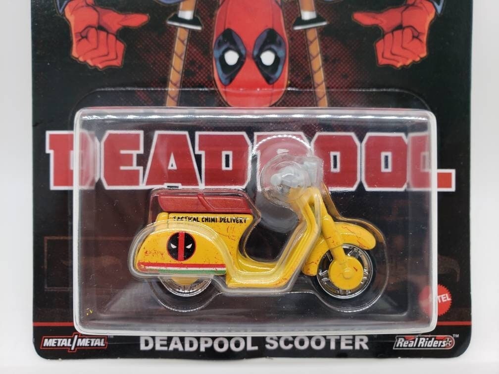 Deadpool Scooter Collectible - Etsy Israel