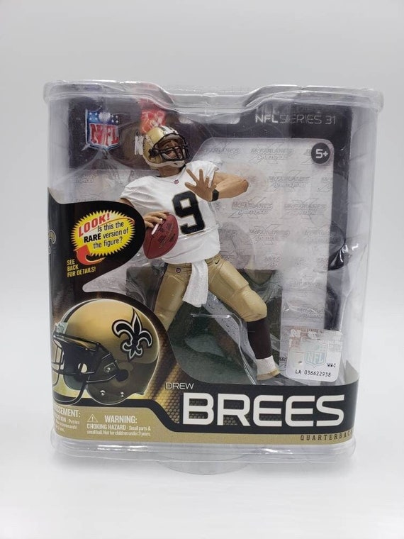 Mcfarlane Drew Brees 9 New Orleans Saints White Series 31 Perfect Birthday Gift Collectible NFL Action Figure Etsy