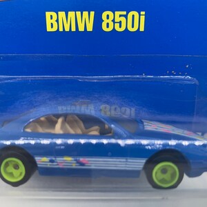 Hot Wheels BMW 850i Blue Collector No. 149 Perfect Birthday Gift ...