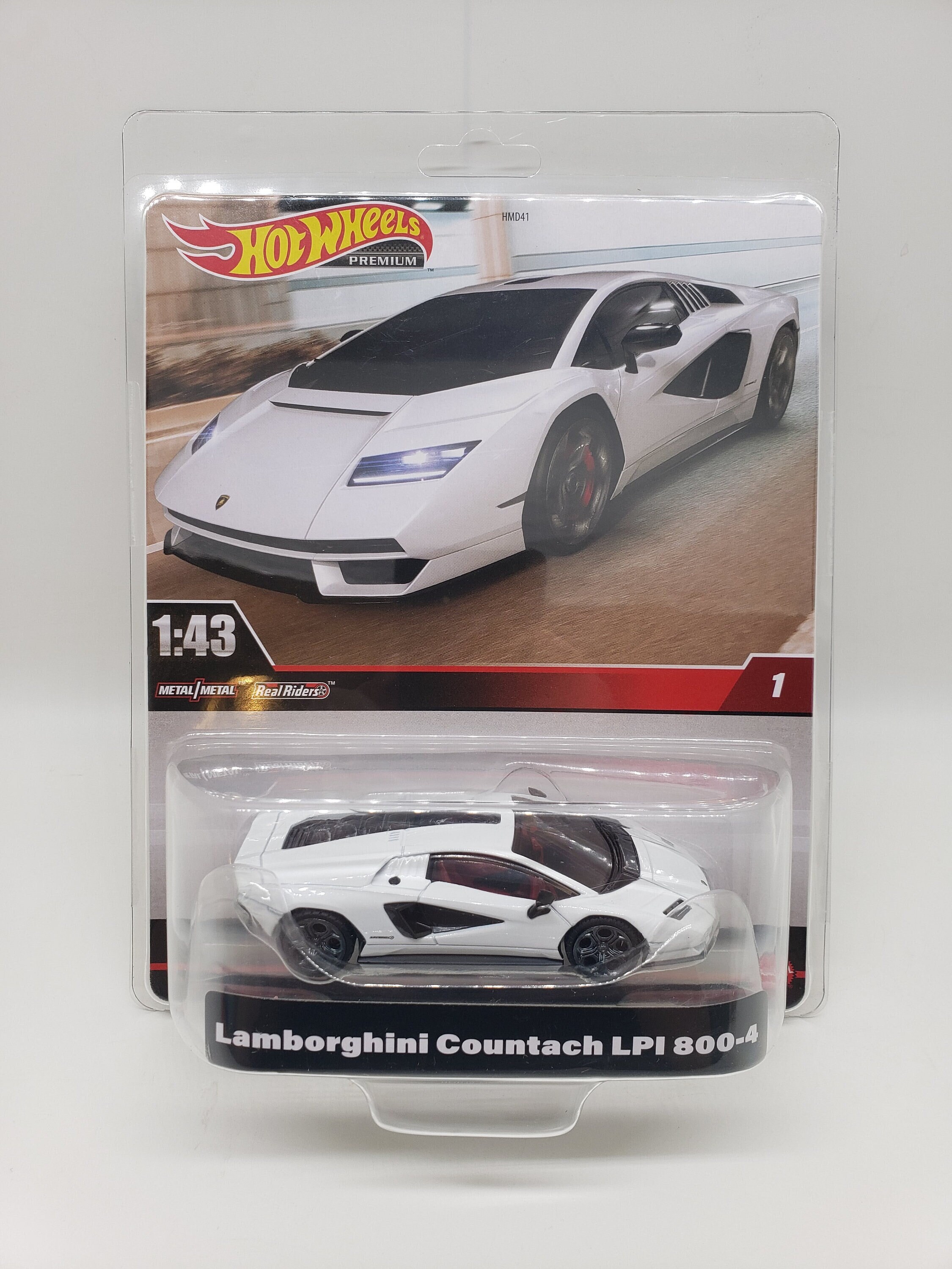 Hot Wheels Premium Lamborghini Countach Lpi 800-4 - 1:43 Scale