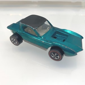 Redline Hot Wheels Python Aqua: Sweet Sixteen Miniature Collectible Scale Toy Car