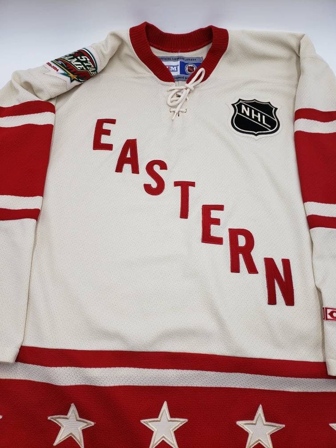 NHL 2004 ALL STAR GAME WESTERN OFFICIAL LICENSED JERSEY YOUTH SIZE L / XL  CANADA