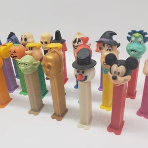 PEZ Dispenser Vintage PEZ Candy Dispensers Assorted PEZ Collection Lot of Pez Collectibles image 4