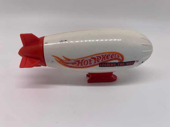 Hot Wheels Blimp White Virtual Collection Perfect Birthday