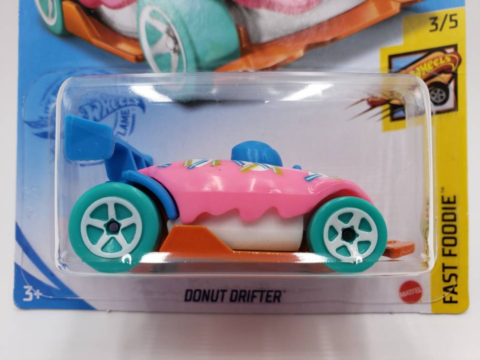 hot wheels donut drifter pink