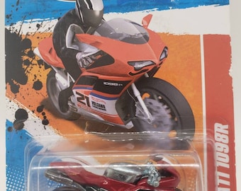 Hot Wheels Ducati 1098R: Red Thrill Racers Volcano Series - Etsy