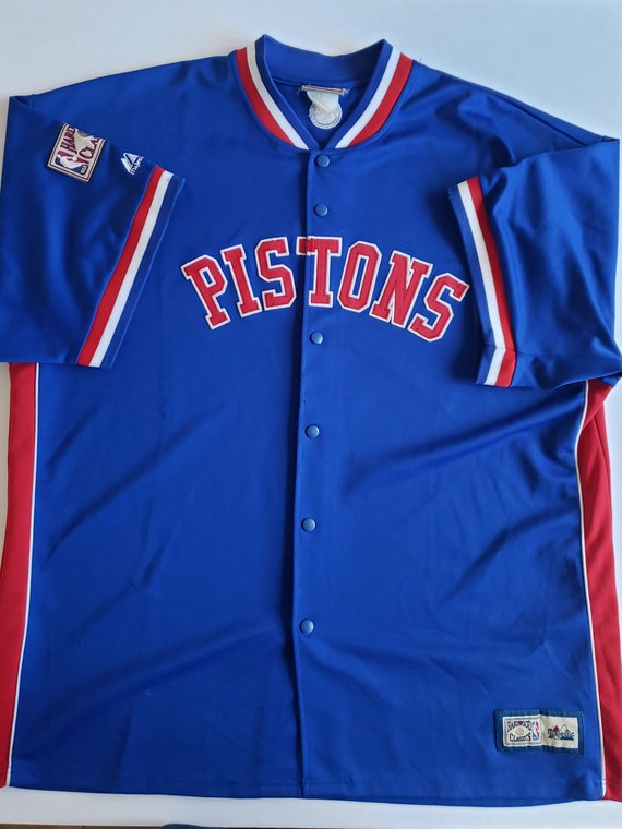 Detroit pistons warm up jacket hotsell