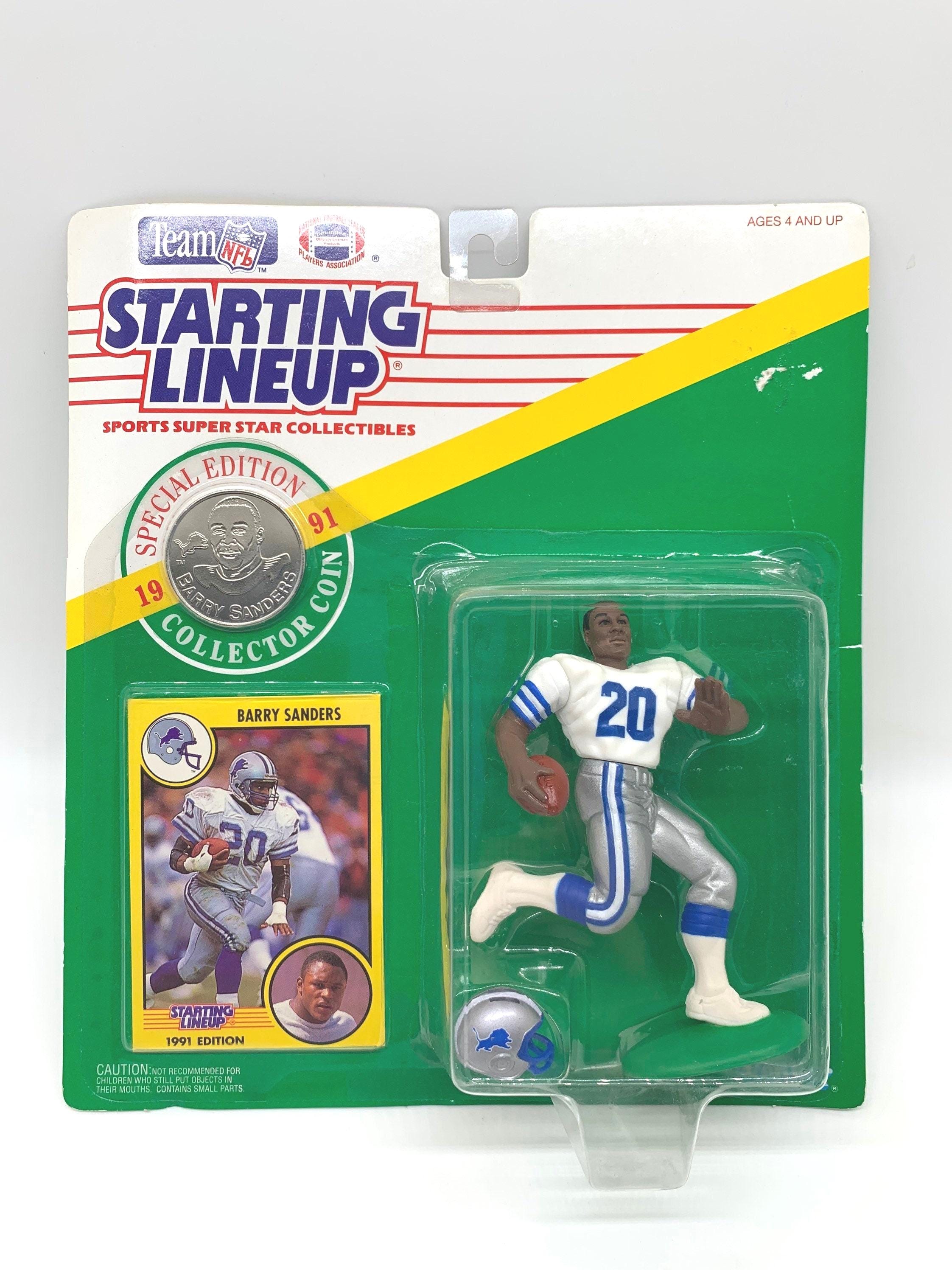 Starting Lineup Barry Sanders フィギュア　NFL Starting Lineup Barry Sanders #20 Detroit Lions Action Figure 1991