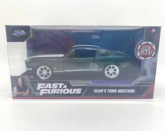 Jada Sean's Ford Mustang Green Fast & Furious Die-Cast Car Collectible