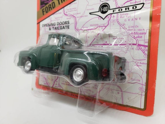 Road Champs 1956 Ford F100 Pickup Truck Scale Model Toy Car Etsy Israel