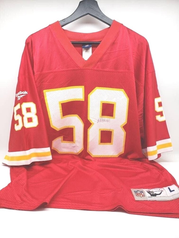 Vintage Kansas City Chiefs Derrick Thomas #58 Jersey Adult Size