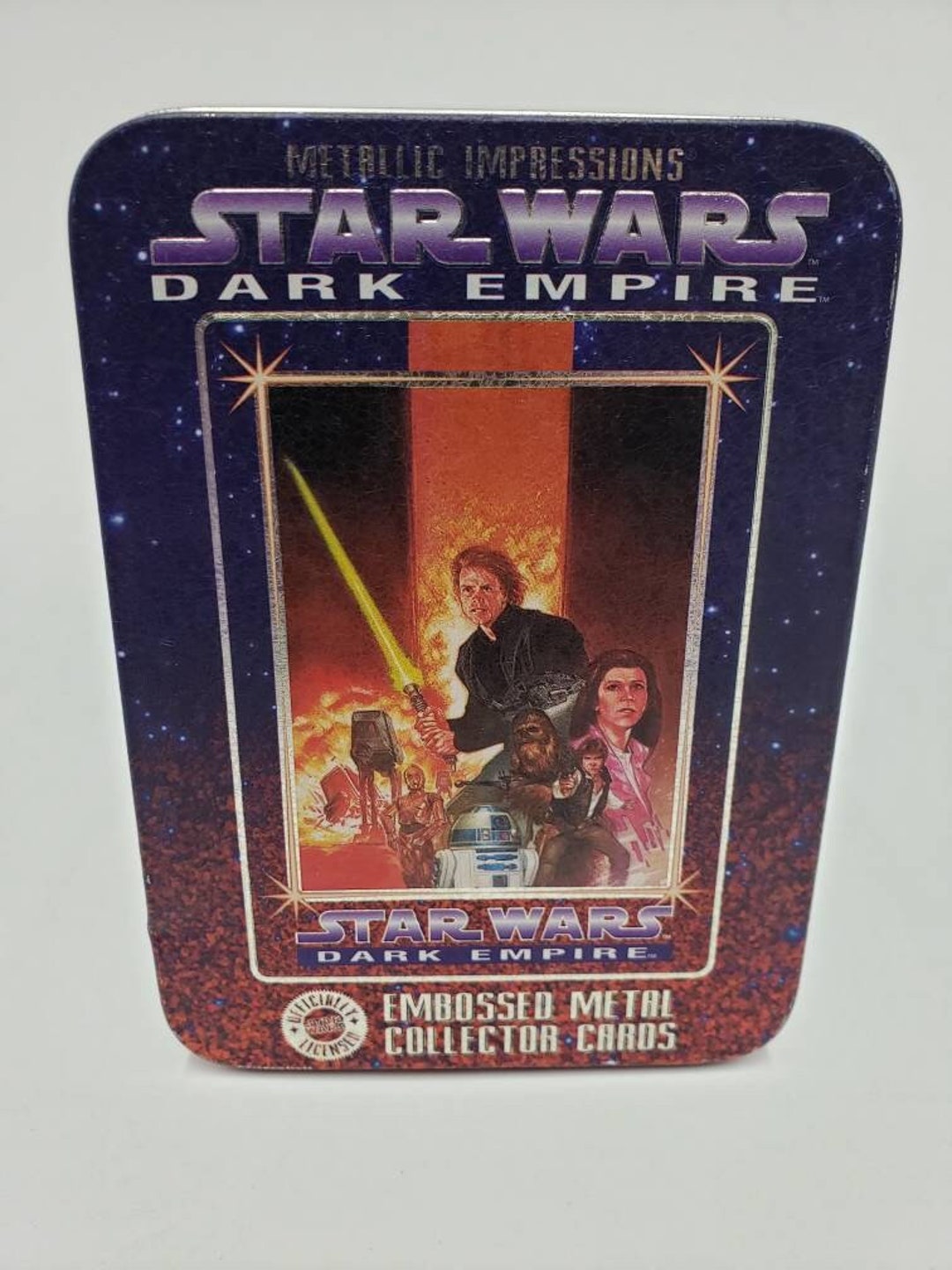 Star wars metallic impressions collector sale cards