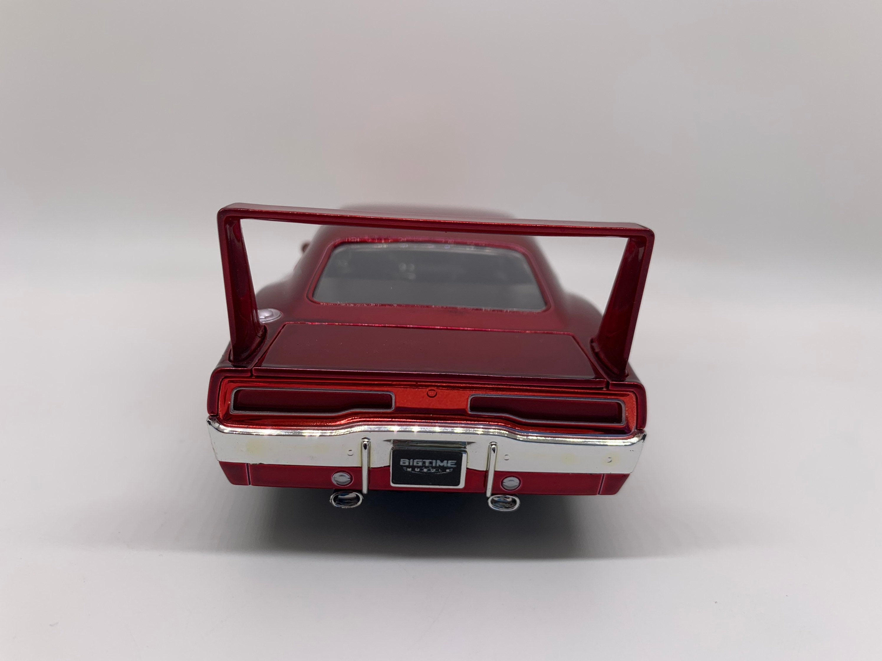 Jada 1969 Dodge Charger Daytona Dark Red Big Time Muscle