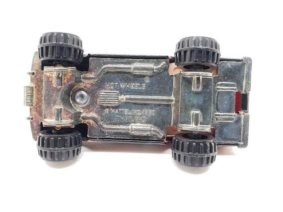 Hot Wheels Vintage Ford Bronco 4-Wheeler White BW Blackwall