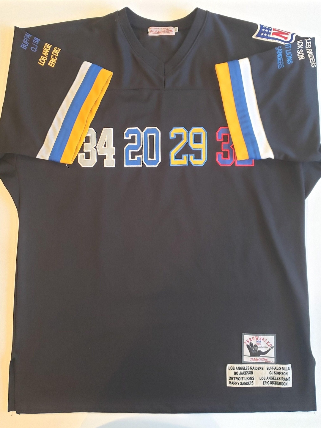 Vintage Mitchell & Ness Running Backs of the Century Jersey Adult