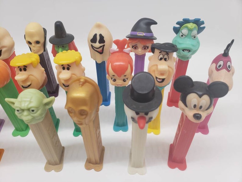 PEZ Dispenser Vintage PEZ Candy Dispensers Assorted PEZ Collection Lot of Pez Collectibles image 3