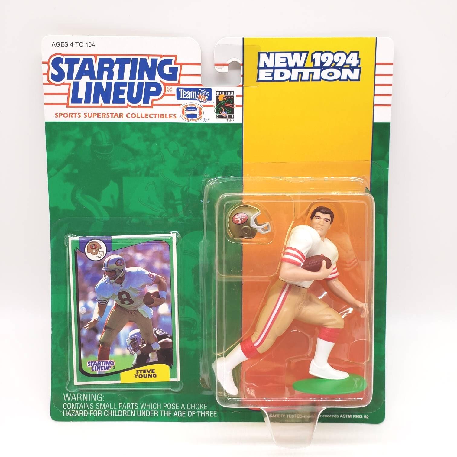 Vintage San Francisco 49ers Steve Young Action Figure White
