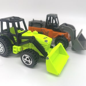 Vintage Hot Wheels CAT Hjullastare och Traktor Diecast Bil