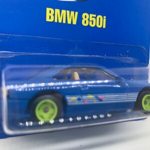 Hot Wheels BMW 850i Blue Collector No. 149 Perfect Birthday Gift ...
