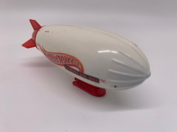 Hot Wheels Blimp White Virtual Collection Perfect Birthday