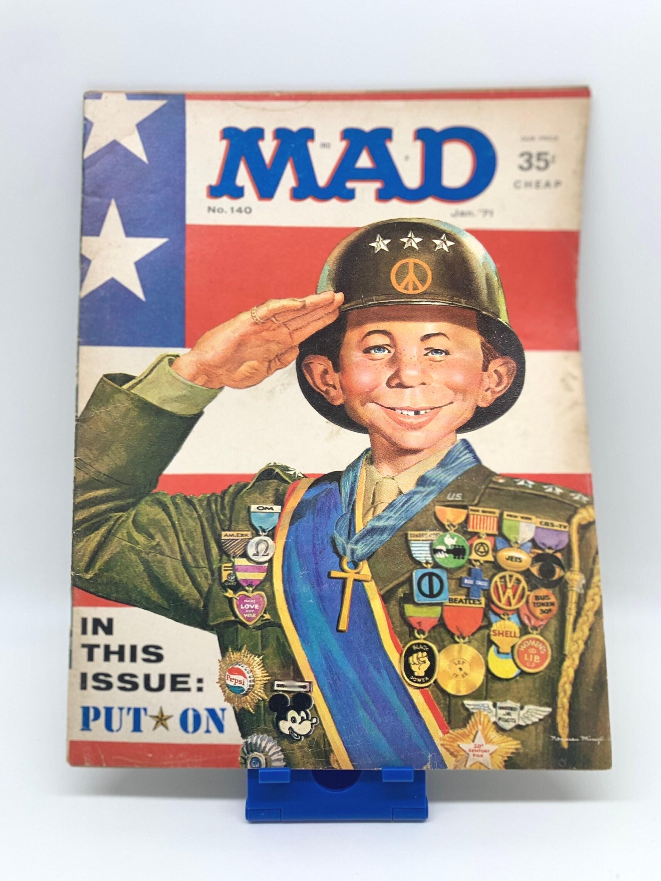 Vintage MAD Magazine January 1971 Collectible Comic Book No. 140
