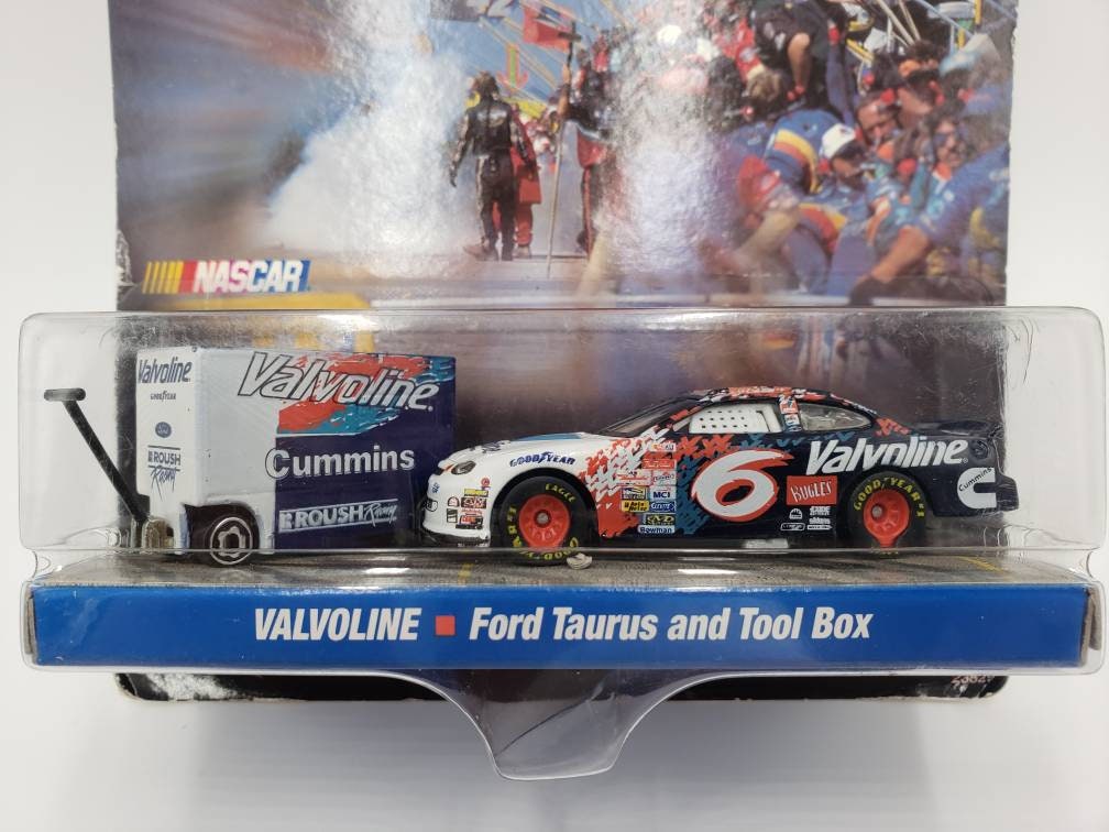 Vintage Hot Wheels Valvoline Ford Taurus & Tool Box: 1999