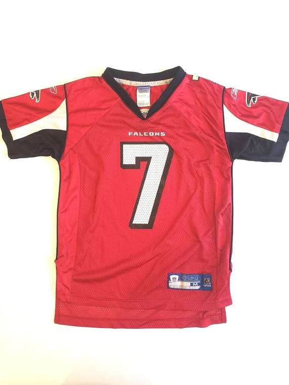 Atlanta Falcons Jersey Youth Size Medium Red Michael Vick #7 on