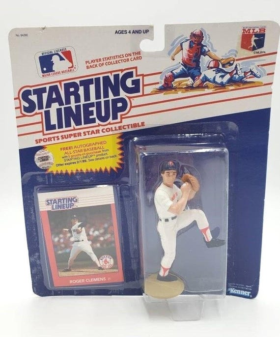 Roger Clemens Boston Red Sox Action Figure Starting Lineup 1988