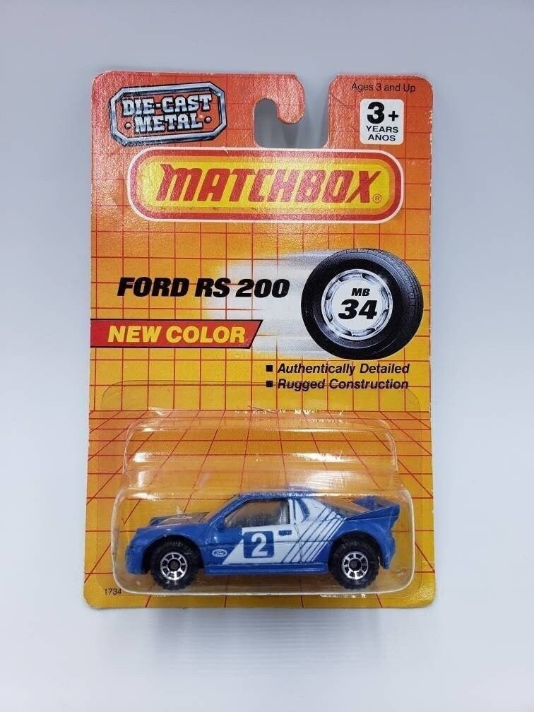 Matchbox ford rs200 sale