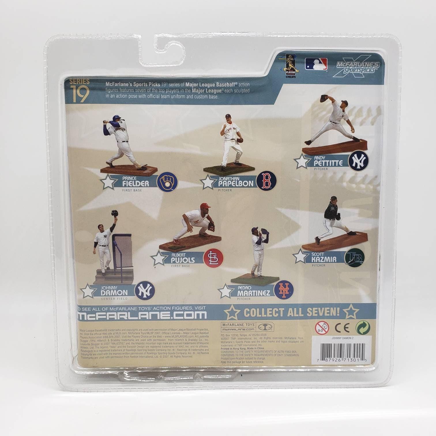 Vintage Mcfarlane New York Yankees Johnny Damon Action Figure