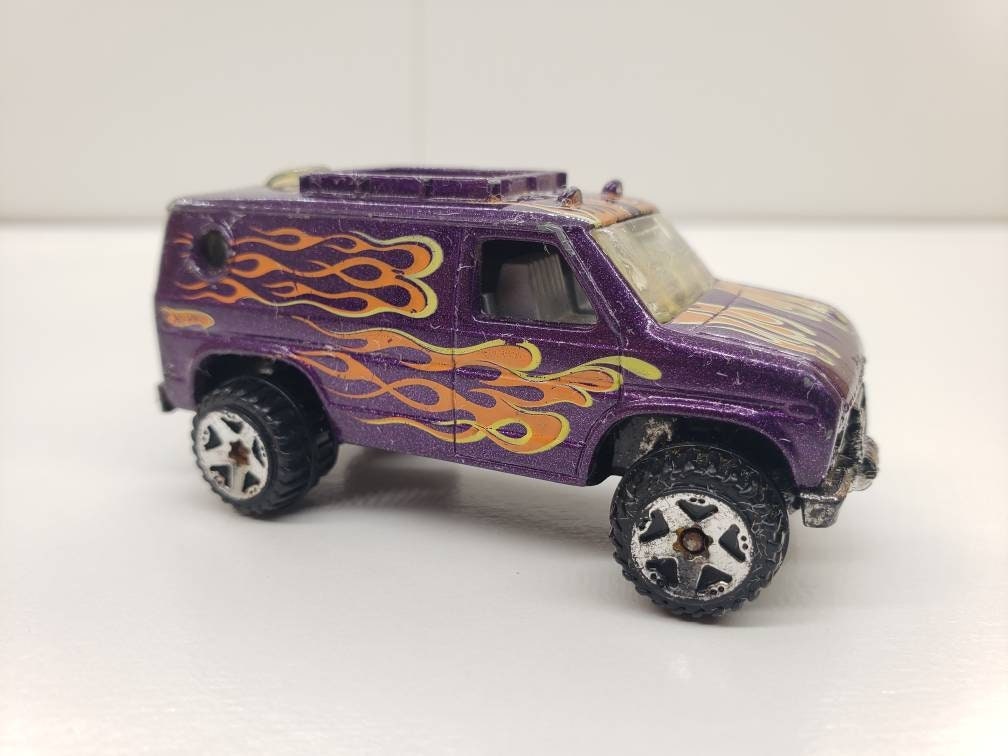 Hot Wheels Baja Breaker 4x4 Van Purple Etsy