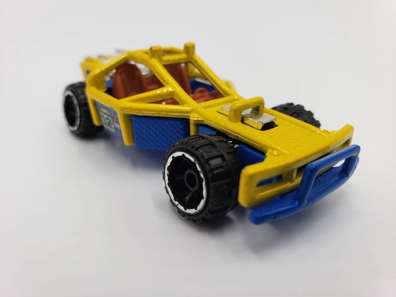 Hot Wheels Roll Cage Dune Buggy Yellow and Blue - Etsy