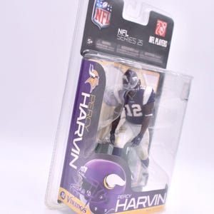 Vintage Percy Harvin Minnesota Vikings McFarlane NFL Action Figure