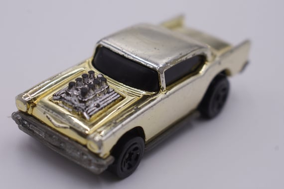 1976 hot wheels sales 57 chevy gold