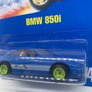 Hot Wheels BMW 850i Blue Collector No. 149 Perfect Birthday Gift ...
