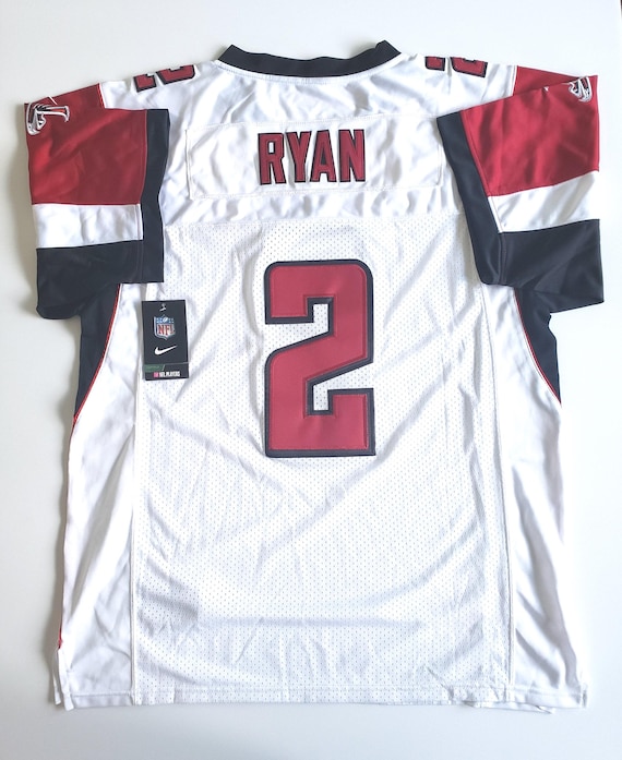 Vintage Atlanta Falcons Jersey Adult Size 48 White Matt Ryan #2