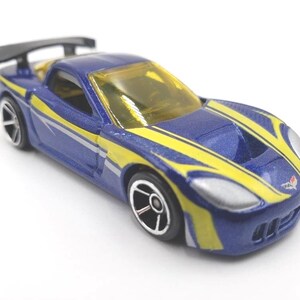 Hot Wheels Corvette C6R: Metallic Dark Blue Mystery Diecast Car