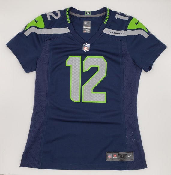Classic Seattle Seahawks On Field Nike Football Je