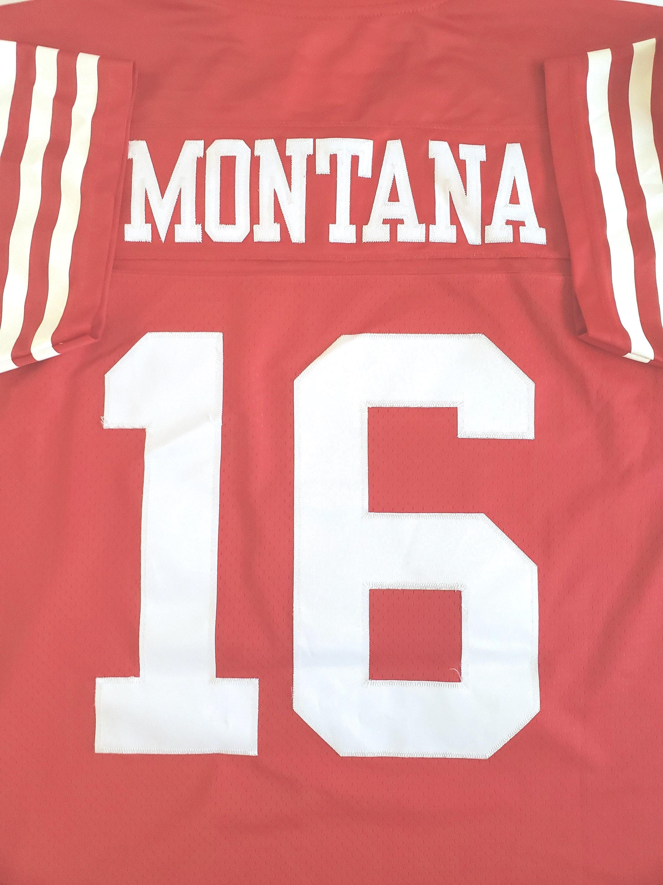 Vintage San Francisco 49ers Jersey Adult Medium Red Joe Montana