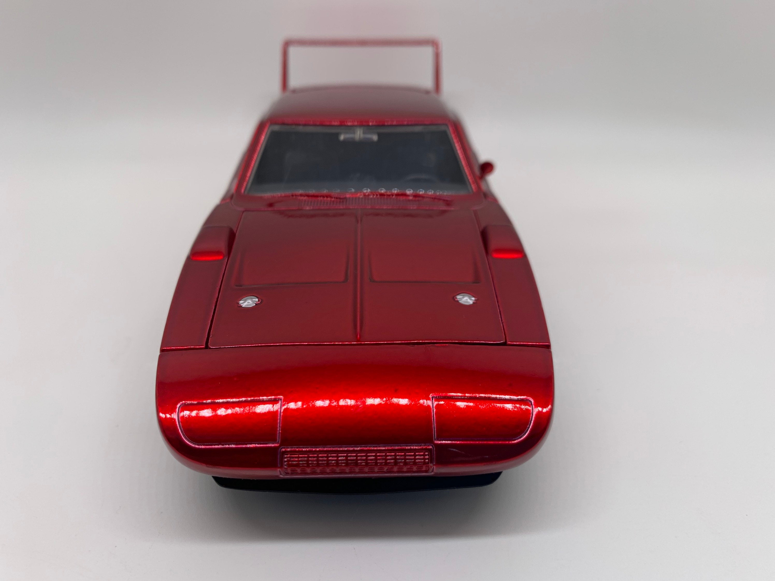 Jada 1969 Dodge Charger Daytona Dark Red Big Time Muscle