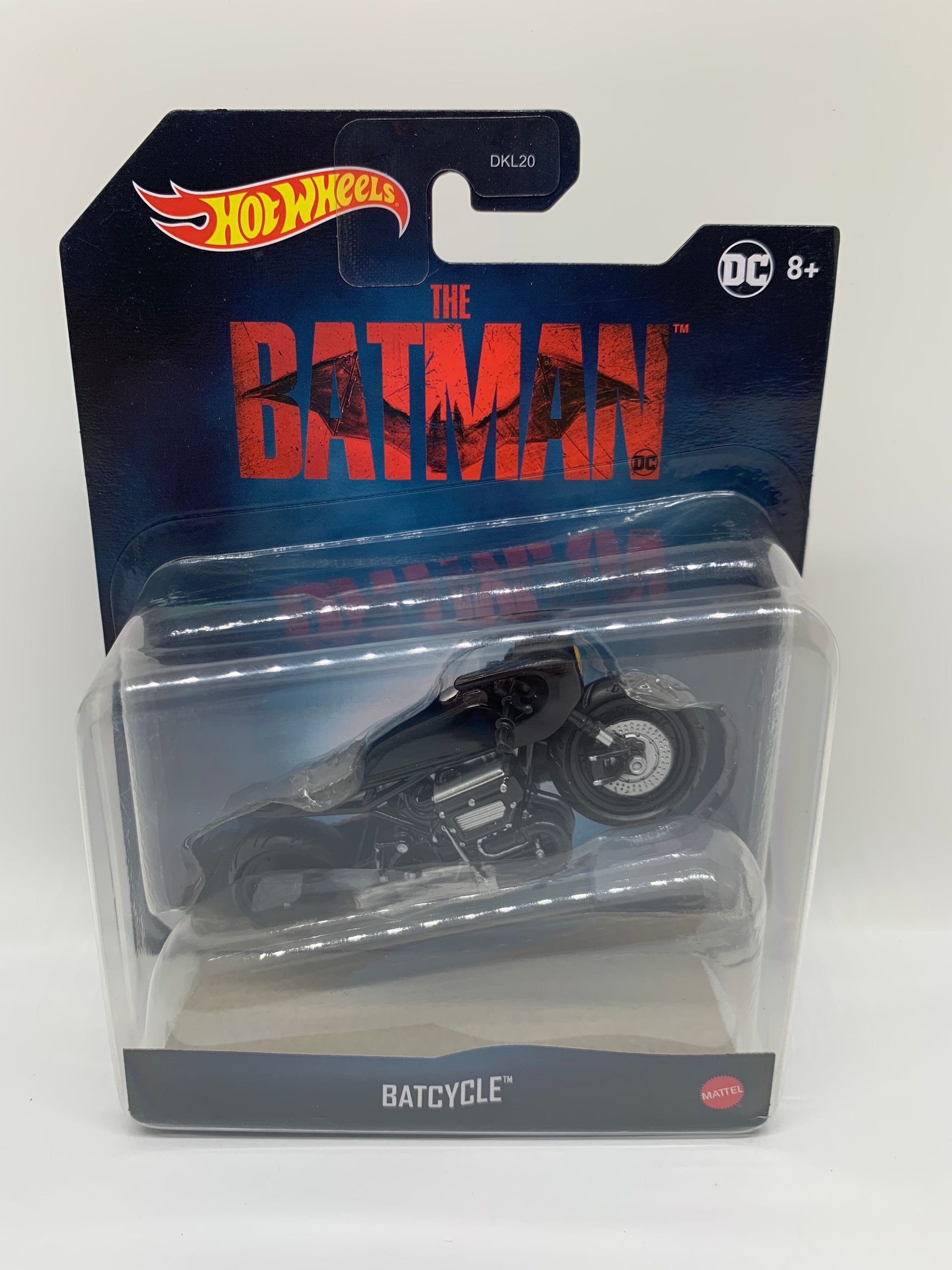 Hot Wheels Batcycle Black DC Comics the Batman Perfect Birthday