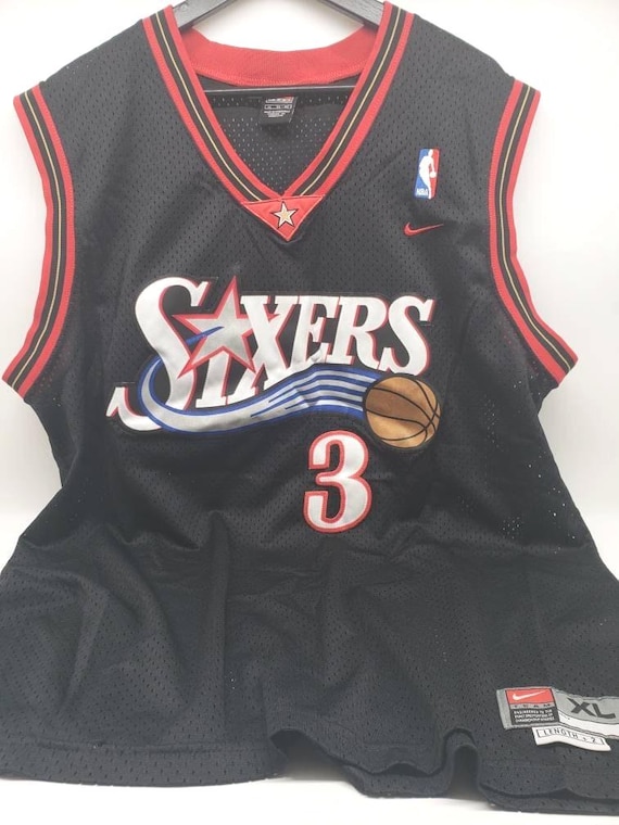 Vintage Philadelphia Sixers Allen Iverson #3 Jersey Adult Size XL