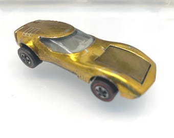 Vintage Hot Wheels Redline Torero Spectraflame Gold Miniature