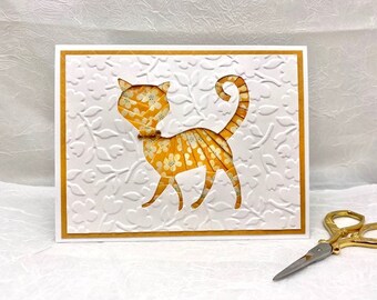 Cat Card, Cat Lovers, Veterinarian, Birthday, Pet Sympathy, Pet Adoption, All Occasion, Thinking of You, Humane Society, Feline Card