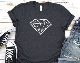 ts_313416 Image of Diamond Macro On Black Adult T-Shirt XL Gems Glass Stones 3dRose Lens Art by Florene ts_313416 Image of Diamond Macro On Black Adult T-Shirt XL Gems Glass Stones 3dRose Lens Art by Florene